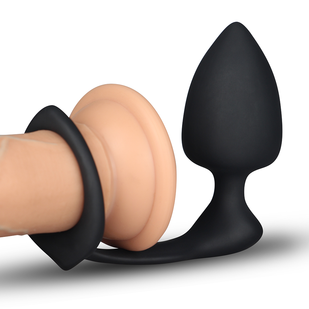 Combo Threat Cock Ring Butt Plug 2 In 1 10 Off